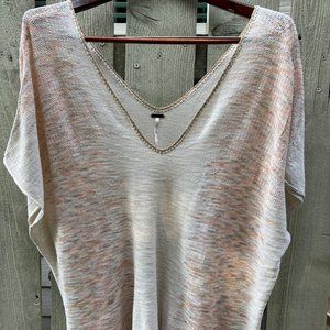Free People Sz M oversized knit sweater